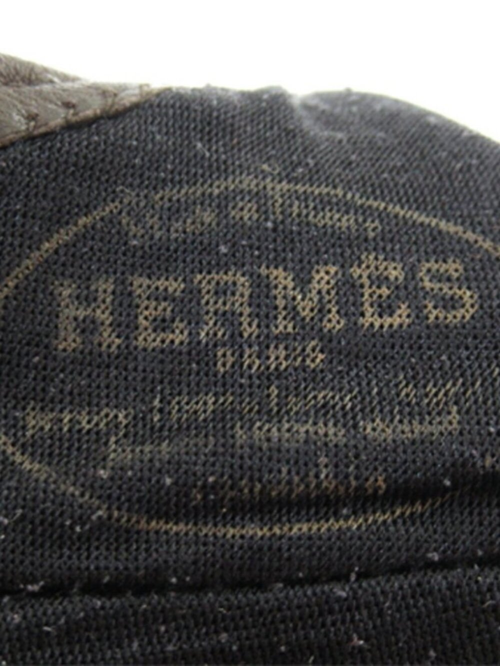 HERMES gloves Brown Women Authentic secondhand - Picture 4 of 4